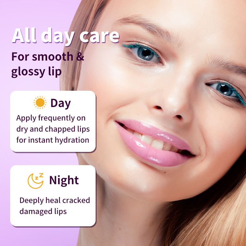 Custom Organic Argan Oil Vegan Peptides Highshine Moisturizing Lightening Hydrating Private Label Repair Lip Care Lip Oil