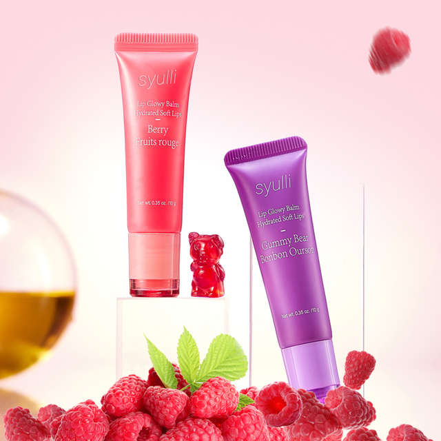 Syulli Lip Glowy Balm – Berry & Gummy Bear