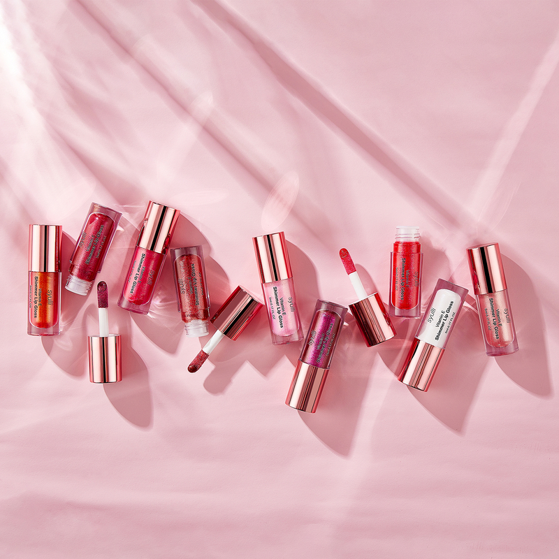 OEM 6 COLORS private label Organic glossy color Nude Shimmer mini Lip Gloss