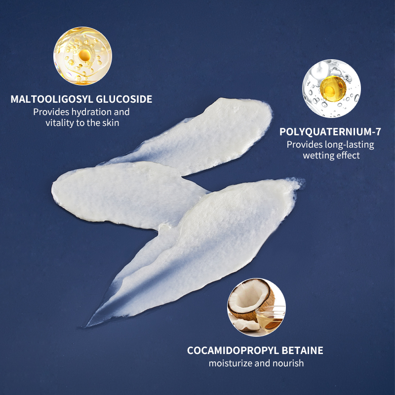 Private Label Men's Face Deep Cleansing Blackhead Remover Oil Control Face Cleanser Face Wash for Men