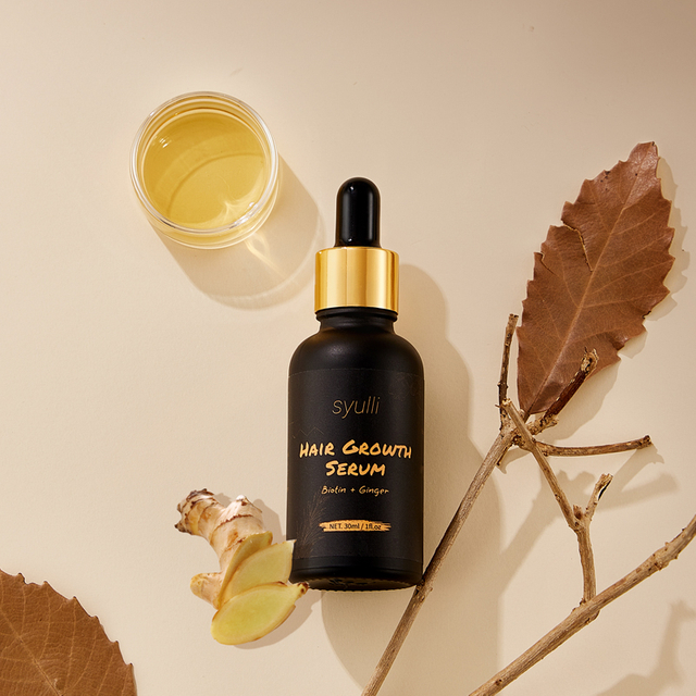 Herbal Hair Growth Serum with Biotin & Ginger