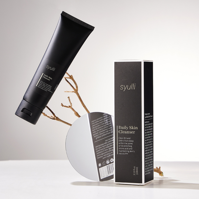 Private Label Men's Face Deep Cleansing Blackhead Remover Oil Control Face Cleanser Face Wash for Men